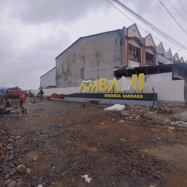 ambani residenza bandara lokasi jalan poros mandai